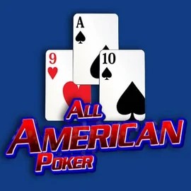All American Poker slot icon by RTG (Reel Time Gaming), available at Cazeus Casino