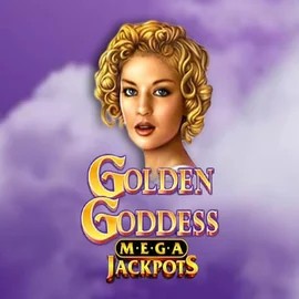 Official Jackpots logo: Golden Goddess Megajackpots by IGT at Cazeus Casino
