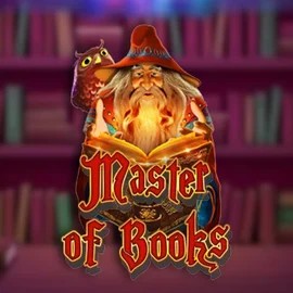 Master of Books logo by Swintt Cazeus Casino