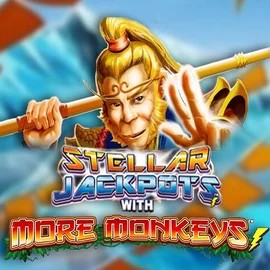 Stellar Jackpots with More Monkeys online slot from Lightning Box Game – play at ccazeus.pl