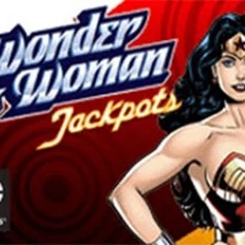 Jackpots logo of Wonder Woman Jackpots from Amaya at Cazeus Casino