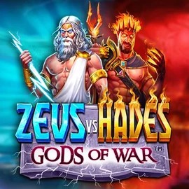 Zeus vs Hades: Gods of War logo by Pragmatic Play at Cazeus Casino